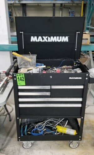 MAXIMUM toolchest on casters with contents