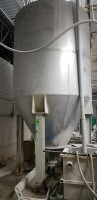 Stainless steel tank with 2500 gallon capacity