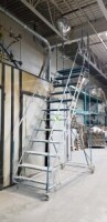 12-step mobile staircase