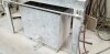 Drying station with ventilator, air hose and steel drainage cart with outflow valve - 2