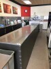 Table de pr&eacute;paration en m&eacute;lamine avec dessus en acier inoxydable, 17' - 3
