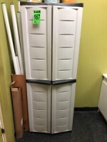 Armoire de rangement en plastique