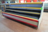 2001 Pr&eacute;sentoir r&eacute;frig&eacute;r&eacute; ARNEG, Mod. PV03-1 12", 12' Tablettes assorties. Compresseur &agrave; distance (166''X80")