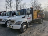 2010 Hino 268 Single Axle Attenuator Truck, Automatic Transmission, Diesel,