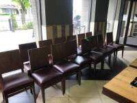 (31) Wooden chairs