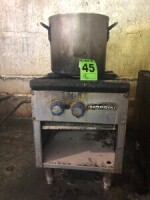 Imperial Single gas stove top 24"x24"