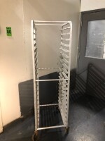 20-rack pastry shelf on casters