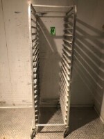 20-rack pastry shelf on casters