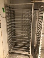 15-rack pastry shelf on casters
