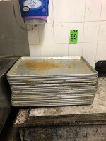 (30) Aluminum pastry trays