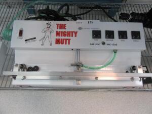 THE MIGHTY MUTT, MODEL: MPV-18-GF PNEUMATIC VACUUM SEALER