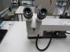 MOTIC DUAL HEADED BINOCULAR STEREO MICROSCOPE WITH 10X EYES, AND SCIENSCOPE IL-FOI-150 PLUS HALOGEN LAMP - 3