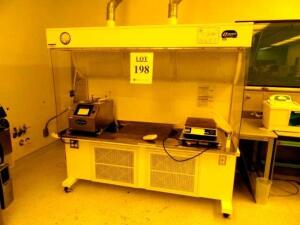 6'FT STERIL AIRE LAMINAR FLOW HOOD, (YELLOW LAB)
