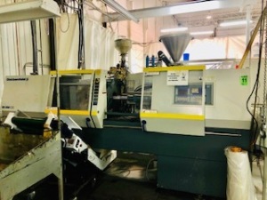 Presse de moulage par injection 80 Ton Battenfeld BA800 CDC avec panneau de contrôle Unilog 2040