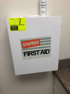 First aid kit