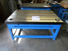 Jash Cast Iron T-Slot Table, Mod. 1500x1000 mm (Not Used)