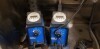 (2) PULSATron PLUS Metering pumps mod. LC1238A-VTC1-XXX in a S/S enclosure on a steel table - 3