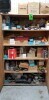 Contents of Parts and Pieces cabinet incl. heating elements, valves, controllers, switches