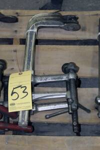 LOT OF ALUMINUM BAR CLAMPS