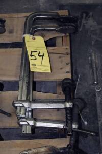 LOT OF ALUMINUM BAR CLAMPS