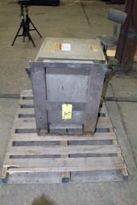 TRANSFORMER, GE, 9T23B3881, 15 Kva, 3-phase primary 480, secondary 240