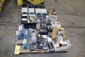 LOT CONSISTING OF: Allen-Bradley PLC controllers, Mdl. Powerflex 700 & misc. electronics