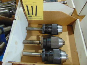 LOT OF KEYLESS DRILL CHUCKS (3)