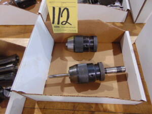 LOT OF KEYLESS DRILL CHUCKS (2)