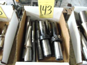 LOT OF INDEX DRILLS (9) (in one box)