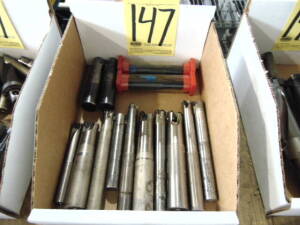 LOT OF INDEX MILLING CUTTERS, assorted (in one box)