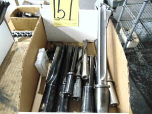 LOT OF SPADE DRILLS (6), assorted (in one box)