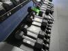Free Weight Rack TKO (Total 265lbs) includes 16 sets of free weight from 2.5lbs upto 12lbs Mod. Keys & (1) 10 lb - 4