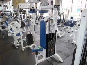 Weight Machine w/ plates Peck Deck Atlantis #41, Mod. P-156