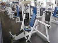 Vertical Bench Press Atlantis #4. Mod. P-140 w/ plates