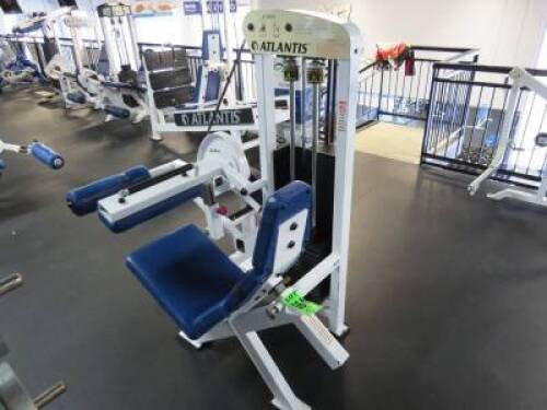 Weight Machine w/ Plates, Leg Curl seated Atlantis #28, Mod. C108