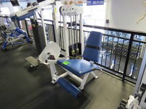 Weight Machine w/ Plates Leg Extension Atlantis #6, Mod. F105