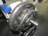 Weight Machine w/ free weights Calf seated Atlantis #89 w/ (4) 45lb YRC, (2) 25lb YRC, (2) 51lb YRC & (2) 15lb YRC - 8