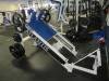 Weight Machine w/ free weights, Hack Sqat 45 degree Atlantis#37, Ser#19697 w/ (10) 45lb YRC, (2) 45lb Iron Hampton, (2) 25lb YRC & (2) 5lb YRC - 4