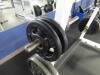 Squat Cage Atlantis w/ 45lb Olympic bar, w/ (5) 45lb Iron Olympia, (1) 45lb YRC, (4) 10lb YRC, (2) 5lb YRC & (2) 2.5lb YRC - 9