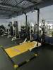 Multi Station Squat Rack with Platform (90.75" W x 46.75" L) Atlantis w/ Olympic Bar, Pull-Up Station, Dip Station, (6) 45lb YRC, (2) 25lb YRC, (2) 2.5lb YRC & Bench - 2