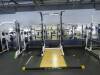 Multi Station Squat Rack with Platform (90.75" W x 46.75" L) Atlantis w/ Olympic Bar, Pull-Up Station, Dip Station, (6) 45lb YRC, (2) 25lb YRC, (2) 2.5lb YRC & Bench - 4