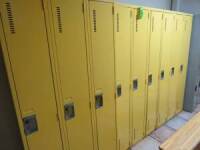 (3) Three Door Full Length Lockers