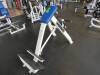 Weight Machine w\free weights, T-Bar Row Icarian with Iron Weights (3) 45 lb York & (1) 25lb York - 5