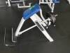 Weight Machine w\free weights, T-Bar Row Icarian with Iron Weights (3) 45 lb York & (1) 25lb York - 6