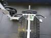 Atlantis Weight Machine w/free weights, T-Bar Row Mod. D-126 w/ York weights (3) 45lb & (1) 25lb (Rubber Coated) - 3