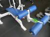 Declining Bench Press Palestra w/ (1) 45lb Olympic Bar & (2) 45lb YRC - 4
