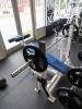Declining Bench Press Palestra w/ (1) 45lb Olympic Bar & (2) 45lb YRC - 9