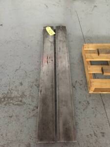 LOT OF FORKLIFT EXTENSIONS 