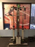 Preacher Curl Bench Atlantis w/EZ Bar & (2) 25lb YRC, (2) 10lb YRC, (2) 5lb YRC