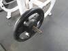 Scott Standup Bench curl Atlantis, Ser#38725, w/ E-Z Bar (2) 45lb YRC - 6